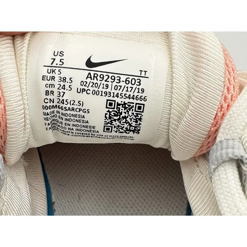 Nike Air Max 720 Women’s 7.5 Bleached Coral Pink Running Fitness Athletic Shoes - Picture 8 of 8